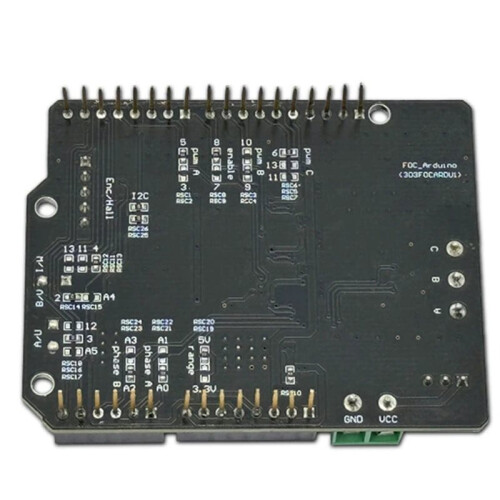 For SimpleFOC Shield V2.0.4 Motor Controller Board for  NNO and for Stm32 for BLDC FOC Driver