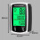 Wired Bike Computer LED Digital Bicycle Speedometer Odometer Touchscreen Cycling Computer Waterproof with Backlight 6