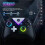 RGB-LED-Gamecontroller mit Hall-Effekt-Joystick, 2,4G Kabellos für  für /IOS/PC/Android 3