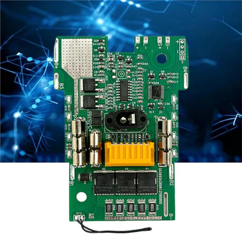 Battery BMS Protection Board for  21700  Power Tool Replacement Parts with LED Indicator Button Board 1