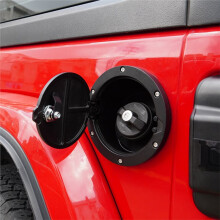Lockable Anti-Theft Fuel Tank Cap/Fuel Door Cover for - Exterior Decorative Accessory