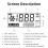 FLM-3 Water Purifier Flow-Meter Flow-Sensor Monitor Digital Display Water Filter Alarm Power Save Function 7