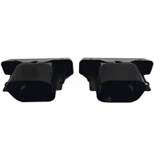 1Pair Car Rear Bumper Exhaust Cover 2253506 for Chevy Silverado Sierra 2019-2024 Tailpipe Tip Bezel Trim