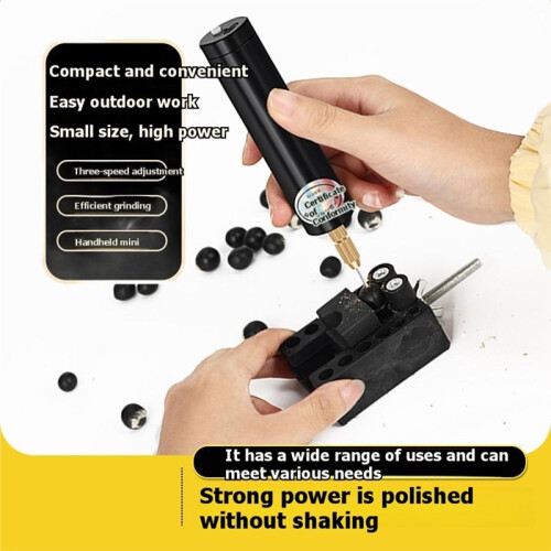 Rechargeable Rotary Tool Set-Compact Handheld Tool for DIY Carving and Drilling, Includes Storage Case and Accessories 1
