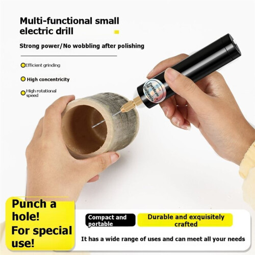 Rechargeable Rotary Tool Set-Compact Handheld Tool for DIY Carving and Drilling, Includes Storage Case and Accessories 2