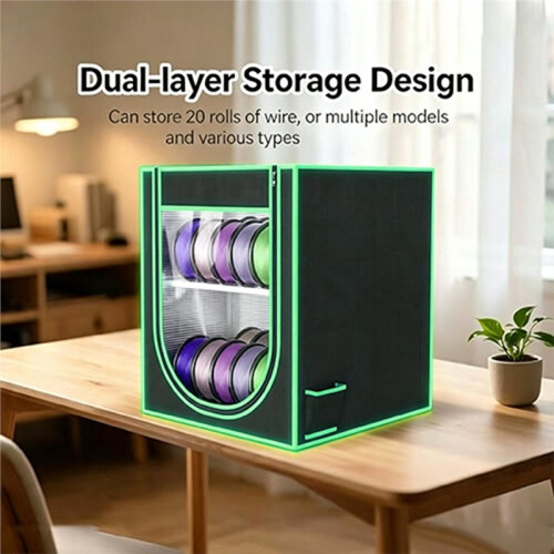 Pack of 12 Convenience Thread Storage Container Including Quick Pack Ending for Rapid Substance Retrieval 1