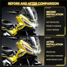 Motorfiets Acryl Koplampbeschermer voor XADV750 X-ADV 750 2025 2026 Koplamp Lensafdekking Beschermer