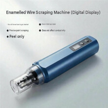 Portable Electric Enameled Wire Stripper for 0.3-2.5MM Copper Wire EU Plug Fast & Damage-Free Stripping