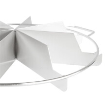 Coupe-Gâteau en Acier Inoxydable pour des Parts Égales - Marqueur de Portions Parfait pour Pâtisseries et Diviseur de Pizza