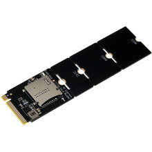 Pour Carte Adaptatrice Micro- Express Vers M.2, Adaptateur TF Express Vers M.2 NVMe, Adaptateur M.2 NVMe Vers TF Express