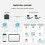 Core1262  LoRa Module Core1262- SX1262 LoRa Wireless Module 850-930MHz SPI Interface 22dBm RF Transceiver Module 6