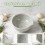 Ceramic Grater Bowl with Herb Stripper,Ginger and Garlic Grater Plate, Multi-Functional Handmade Kitchen Tool for Cheese 6