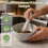 Ceramic Grater Bowl with Herb Stripper,Ginger and Garlic Grater Plate, Multi-Functional Handmade Kitchen Tool for Cheese 4