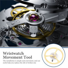 Ersatz-Unruh für -Werk 46941 46943 mit Spiralfeder, Aufzugswelle für 46941 46943