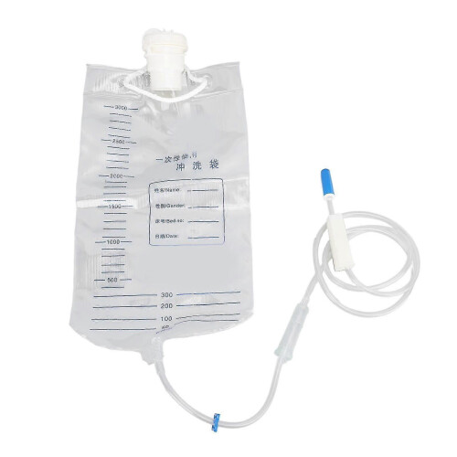 3000ml τσάντα κλύσματος σιλικόνης με μάνικα πτυσσόμενη συμπαγή τσάντα κ 1
