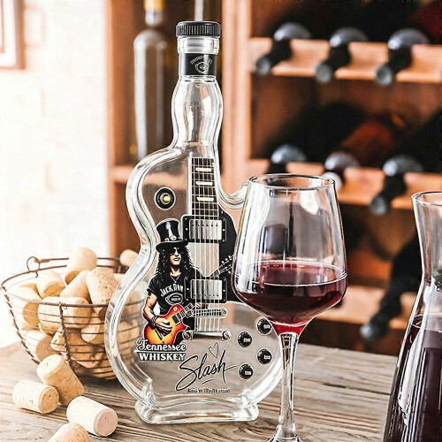 Καράφα Slash Guitar Whiskey Μοναδικού Μουσικού Σχεδιασμού Τέλειο Δώρο για του 2