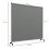 183 x 181cm Portable Privacy Screen, with Wheels - Dark Grey 5