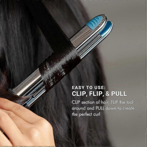 Piastra per capelli professionale Titanium Prima Ionic, ferro liscio e arricciacapelli in un unico strumento per parrucchieri 2