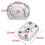 Semi-automatic starter/recoil starter + drive bell for brush cutter, auger or 5-in-1 multi-function machine 2