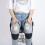 Correct Back Posture While Sitting - Lumbar Support, Adjustable Straps 2