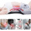 Spinal Lumbar Support Lumbar Disc Herniation Back Massage Stretching Massager-Blue 5