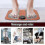 Μασάζ ποδιών Hermhoffer Pro με Orthoback ReNerv 3D EMS, 15 επίπεδα και 6 λειτουργίες για ε 4