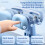 (Blue)Plastic Posture Corrector For Children With Reading Support And Low Head Tilt 2