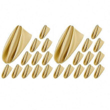 24 Pcs Satin Dinner Napkins, Soft Square Party Napkins compatible with Romantic Dinner