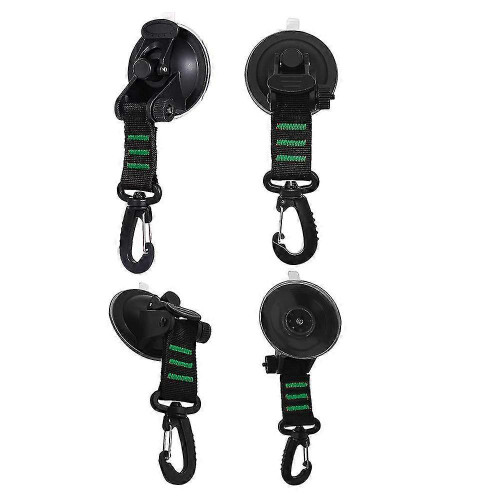 Heavy Duty Suction Cups 4 Pieces With Hooks Upgraded Car Camping 1