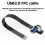FFC Type-C  Micro USB Extension Ribbon Cable 90 Slim Flat Soft Flexible FPC Charge 20CM 4