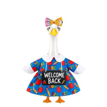 Porch Back to School Outfit Back to School Outfit Fits 23" Cement Plastic Statue for Classroom Decor