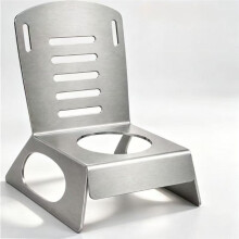 Chicken Roaster Rack , Stainless Steel Beer Can Chicken Holder Vertical Roaster Stand for Grill Oven BBQ
