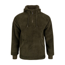 SPEERO Sherpa Fleece Hoodie Dark Olive S