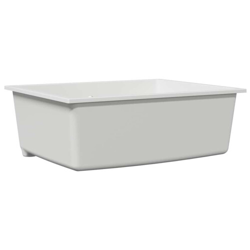 VidaXL vidaXL Kitchen Sink White 54 x 44 x 20 cm Granite 1