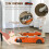 2 in 1 Cat Scratching Board with Catnip, Car-shaped 8