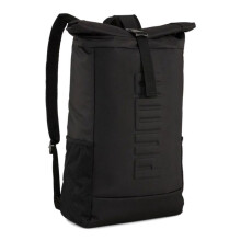 PUMA Zaino sportivo nero per donna e uomo - Zaino Rolltop Puma Nero 351728