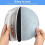 Multifunctional Semi-Circular Drywall Corner Sander with 18 Sandpapers, 90 Right Angle Design 2