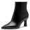 Femme Bottine - TAMARIS - Noir - Cuir - Zip 1
