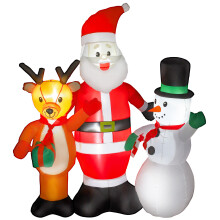 Hinchables de Navidad Multicolor 150 x 45 x 150 cm