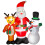 Outsunny Hinchables de Navidad Multicolor 150 x 45 x 150 cm 1