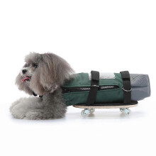 (M) Sac de transport pour pattes arrière et protection thoracique pour scooter, alternative au fauteuil roulant pour chien paralysé