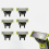 (360 Blade, 6-Pack) Compatible with Philips OneBlade 1