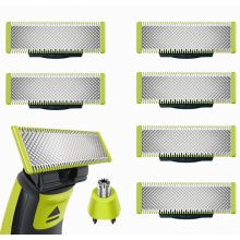 (Blade, 6 Blades + Nose) Yhteensopiva Philips OneBladen kanssa