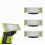 (Blade, 3-Pack) Yhteensopiva Philips OneBladen kanssa 1