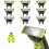 (360 Blade, 9 Blades + Nose Trimmer) Compatible with Philips OneBlade 1