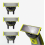 (360 Blade, 3-Pack) Compatible with Philips OneBlade 1