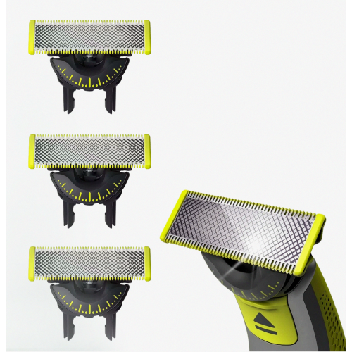 (360 Blade, 3-Pack) Compatible with Philips OneBlade