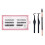 Lola's Lashes Pre-glued Lashes | Soft Definition 3 Row Starter Kit | Pre-Glues Lashes | Easy Application | Application Tools Included 1