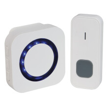 Lexi Wireless Doorbell Battery Operated Cordless Waterproof Door Bell Chime Kit