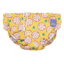 Bambino Mio Reusable Swim Nappy Pant, (9-12 kg) Age 1-2 Years | OEKO-TEX Standard 100 Snug fit to help catch poo - Lightweight, quick-drying